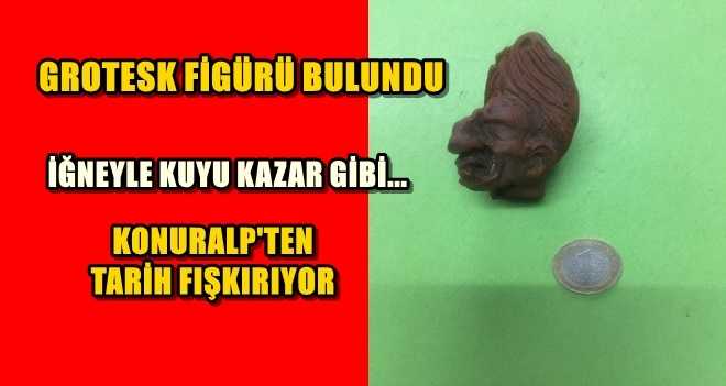 GROTESK FİGÜRÜ BULUNDU...