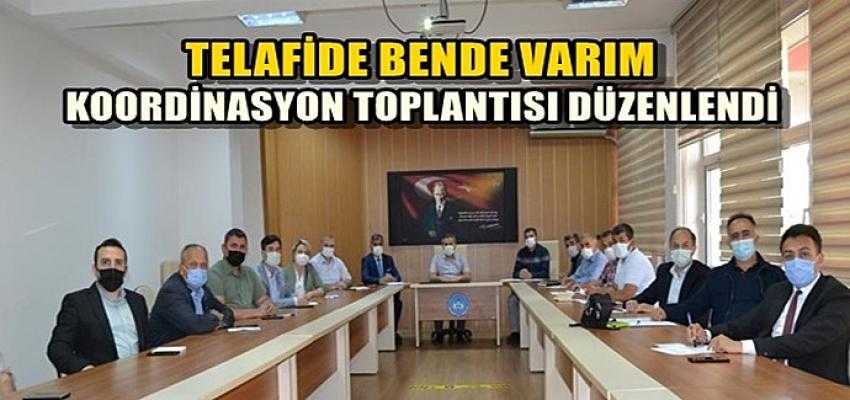 KOORDİNASYON TOPLANTISI DÜZENLENDİ...