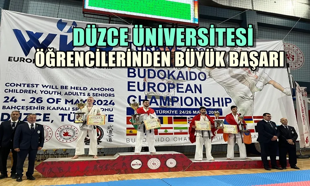 DÜZCE ÜNİVERSİTESİ ÖĞRENCİLERİNDEN BÜYÜK BAŞARI