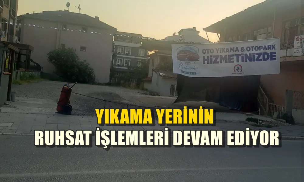 RUHSAT İŞLEMLERİ DEVAM EDİYOR 