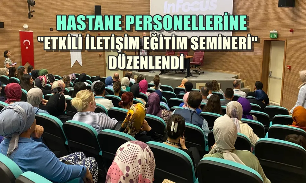 HASTANE PERSONELLERİNE 