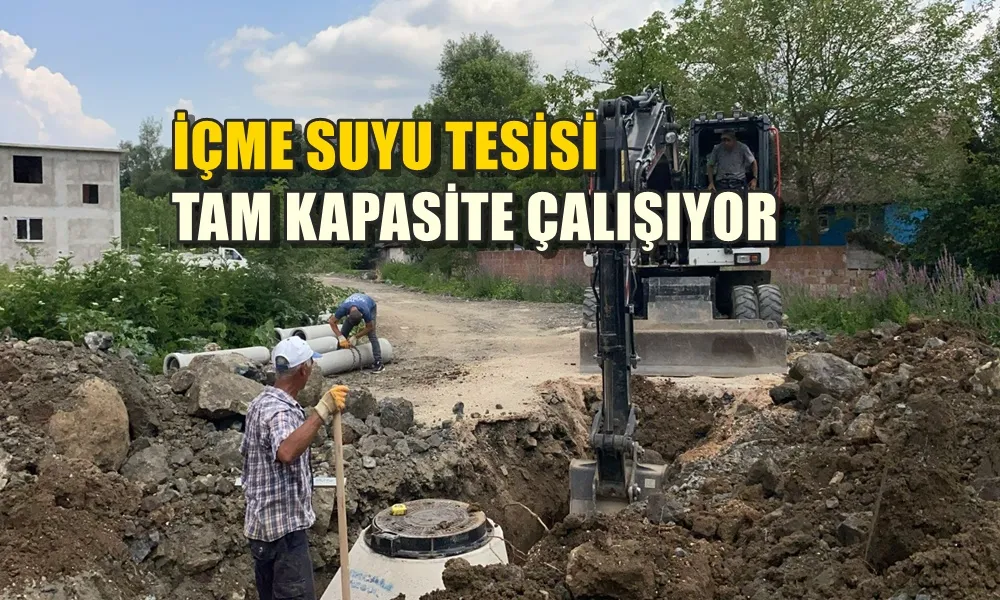 İÇME SUYU KAPASİTESİ 50 BİN METREKÜP