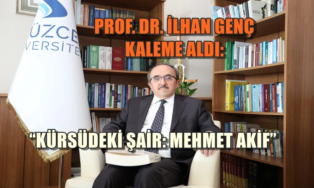  PROF. DR. İLHAN GENÇ KALEME ALDI: 